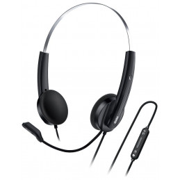 Genius HS-220U AI Headset Black