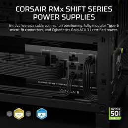Corsair 850W 80+ Gold RM850x Shift