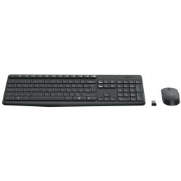 Logitech MK235 Wireless Combo billentyűzet + egér Black US