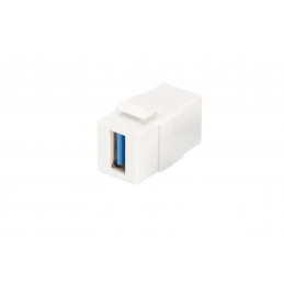 Digitus DN-93404 USB keystone modul White