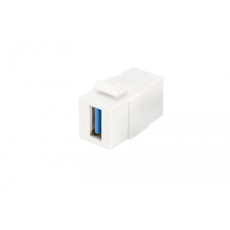 Digitus DN-93404 USB keystone modul White