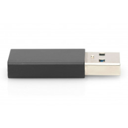Digitus USB Type-C male/famale adapter Black