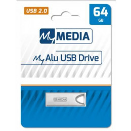 MyMedia 64GB MyAlu USB2.0 Silver