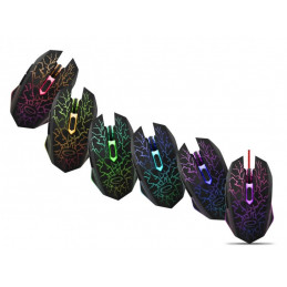 Esperanza MX211 Wired Gaming Mouse 6D Lightning Black