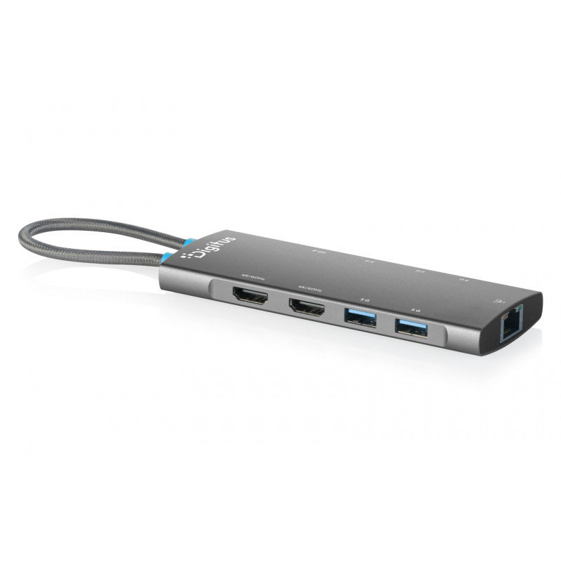 Digitus USB-C docking station 9-port