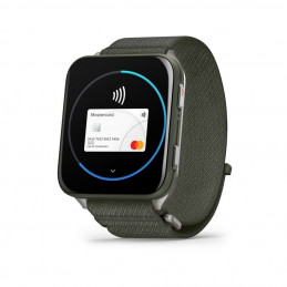 Garmin Venu X1 Moss with Titanium Caseback and Moss ComfortFit Nylon Band