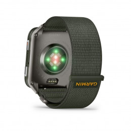 Garmin Venu X1 Moss with Titanium Caseback and Moss ComfortFit Nylon Band