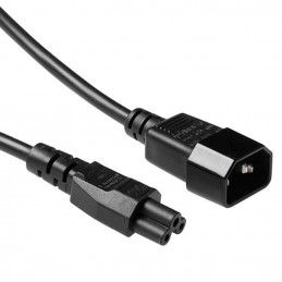 ACT AK5434 Powercord C14 - C5 3m Black