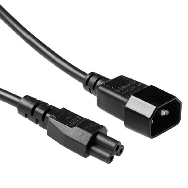 ACT AK5434 Powercord C14 - C5 3m Black