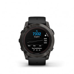 Garmin Fenix 7X Pro Sapphire Solar Edition Carbon Grey DLC Titanium with Black Band