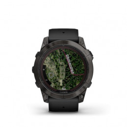 Garmin Fenix 7X Pro Sapphire Solar Edition Carbon Grey DLC Titanium with Black Band