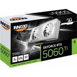 Inno3D GeForce RTX5060 Ti 8GB GDDR7 Twin X2 OC White