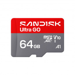 Sandisk 64GB microSDXC Ultra GO UHS-I V10 A1 adapter nélkül