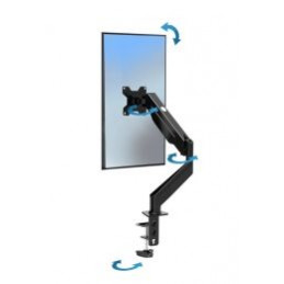 Esperanza Desk Holder with gas spring for computer monitors 17"-27" Fonos