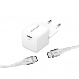 Intenso W30C GaN adapter + C315C cable 1,5m White