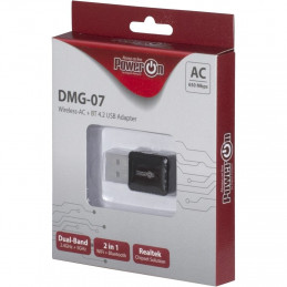 PowerON DMG-07 Wi-Fi 5 + BT4.2 USB Adapter