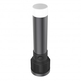 Platinet Torch FlashLight Aluminium 3W Grey
