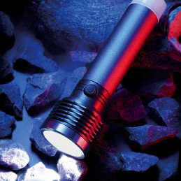Platinet Torch FlashLight Aluminium 3W Grey
