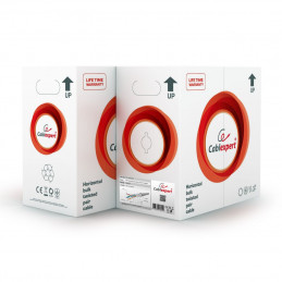 Gembird CAT5e F-UTP Intallation cable 305m Grey