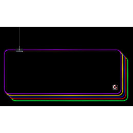 Gembird MP-GAMELED-L Gaming with LED light effect Large Egérpad