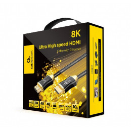 Gembird CCBP-HDMI8K-AOC-10M Active Optical (AOC) Ultra High speed HDMI cable with Ethernet AOC Premium Series 10m Black