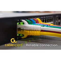 Gembird CAT8 S-FTP Patch Cable 0,25m Black