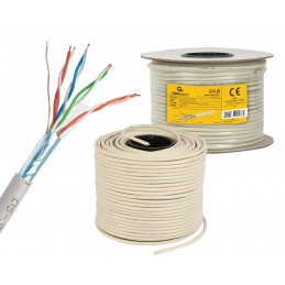 Gembird CAT5e F-UTP Intallation cable 100m Grey