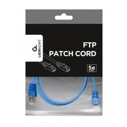 Gembird CAT5e F-UTP Patch Cable 1m Blue