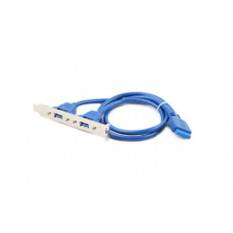 Gembird Dual USB 3.0 receptacle on bracket