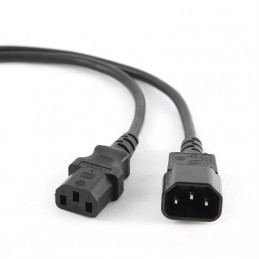 Gembird PC-189-075-1.8M Power cord (C13 to C14) 1,8m Black