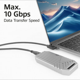 ACT USB 3.0 60W USB Type-C (straight) to USB Type-C (left/right angled) Cable 0,5m Black