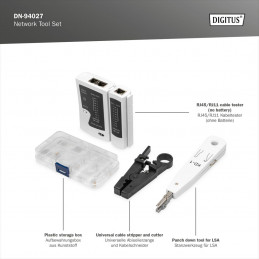Digitus DN-94027 Network Tool Set