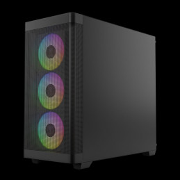 Gamdias Athena M3 Tempered Glass Black