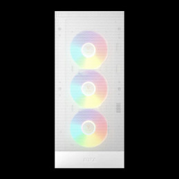 Gamdias Aura GC15 ARGB Tempered Glass White