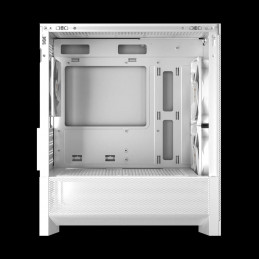 Gamdias Aura GC15M ARGB Tempered Glass White