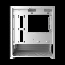 Gamdias Aura GC15M ARGB Tempered Glass White