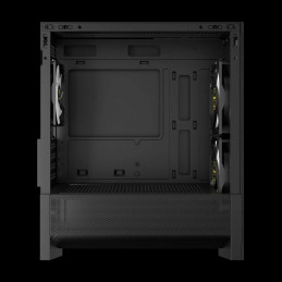 Gamdias Aura GC15M ARGB Tempered Glass Black