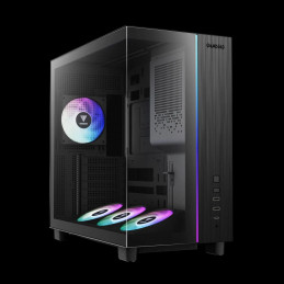 Gamdias Atlas M4 Tempered Glass Black