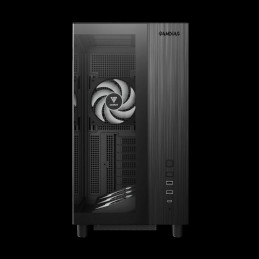 Gamdias Atlas M4 Tempered Glass Black
