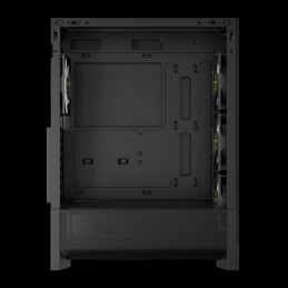 Gamdias Aura GC15 ARGB Tempered Glass Black