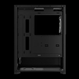 Gamdias Aura GC15 ARGB Tempered Glass Black