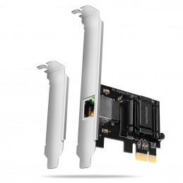 AXAGON PCEE-G50 PCIe Adapter 5 Gigabit Ethernet Realtek PXE w. SP & LP