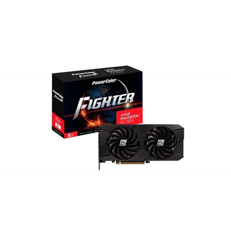 PowerColor RX 7600 8GB GDDR6 Fighter V2