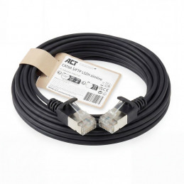 ACT CAT6A S-FTP Patch Cable 10m Black