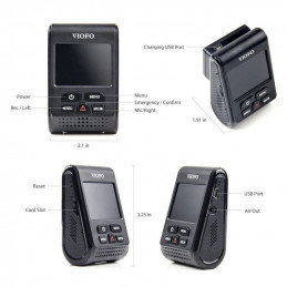 VIOFO A119 V3 Car Dash Cam Black