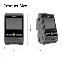 VIOFO A229 Pro 1CH Dash Cam Black
