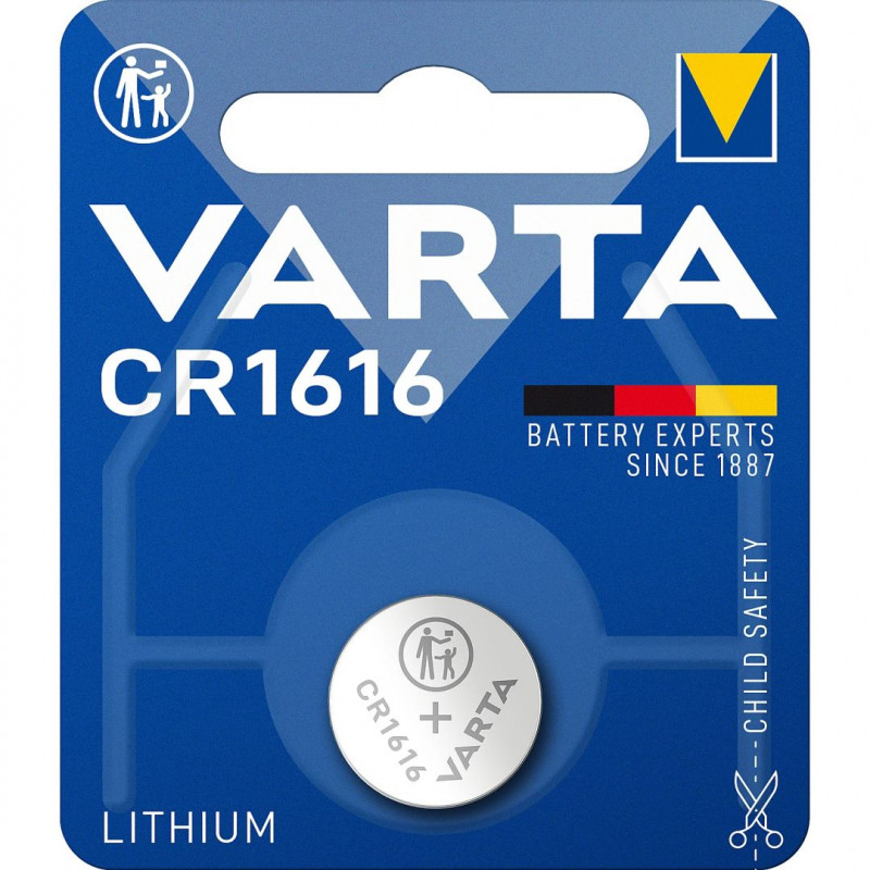 Varta CR1616 Lítium Gombelem 1db/csomag
