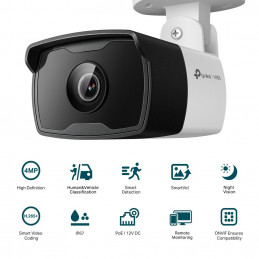 TP-Link VIGI C340I (2.8mm) 4MP Outdoor IR Bullet Network Camera