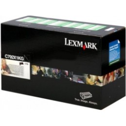 Lexmark [C792] C792X1KG fekete eredeti toner