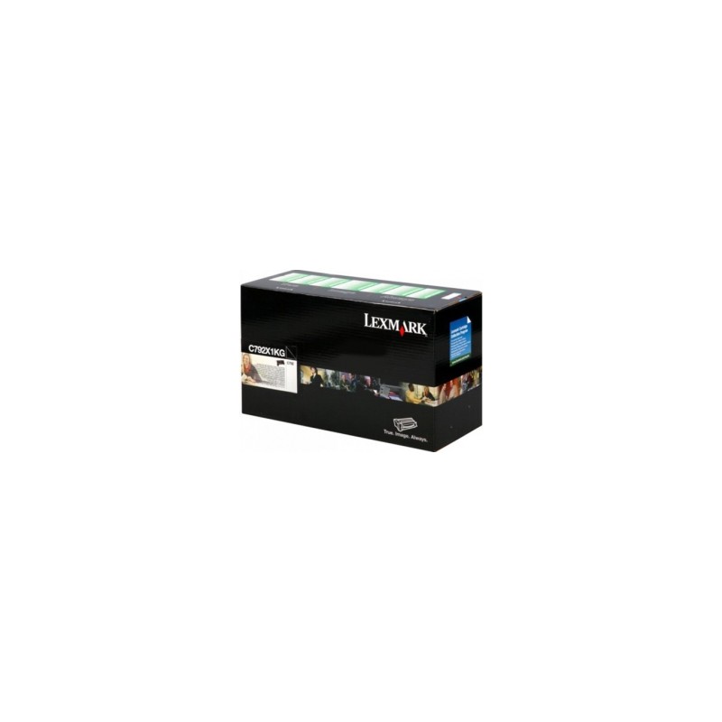 Lexmark [C792] C792X1KG fekete eredeti toner